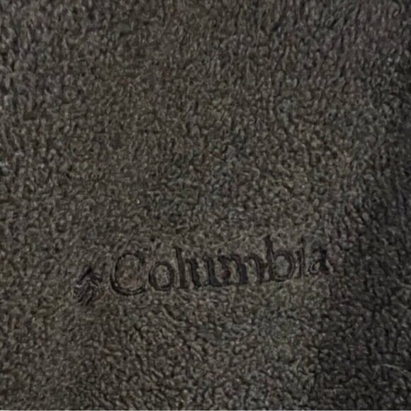 Columbia Gray Fleece Half-Zip Pullover Jacket Unisex Warm & Cozy Size XL - Picture 7 of 9